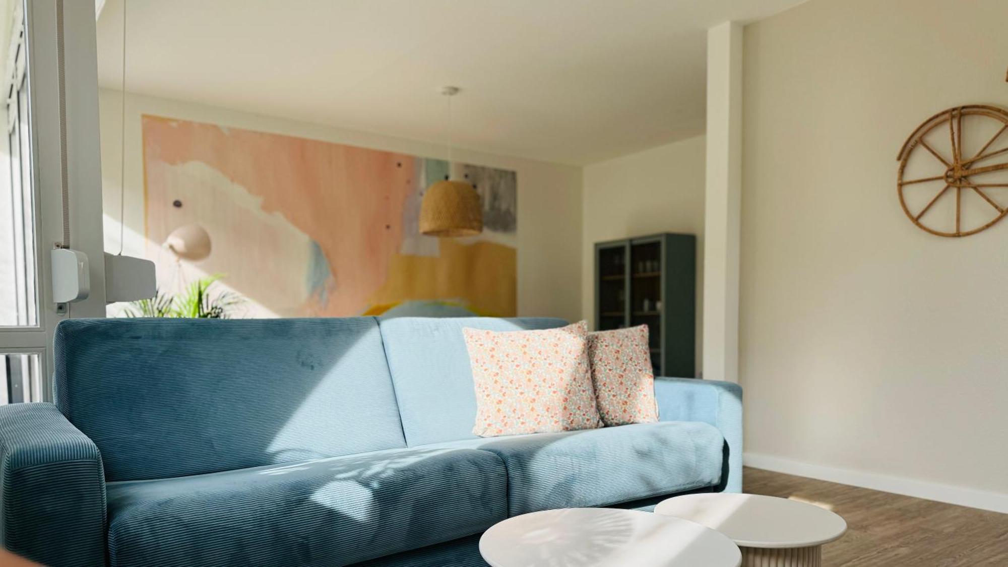 Fewo Am Park - 4P, Boxspringbett, Balkon, Smarttv, Gesundbrunnen, Familienfreundlich Halle  Kültér fotó