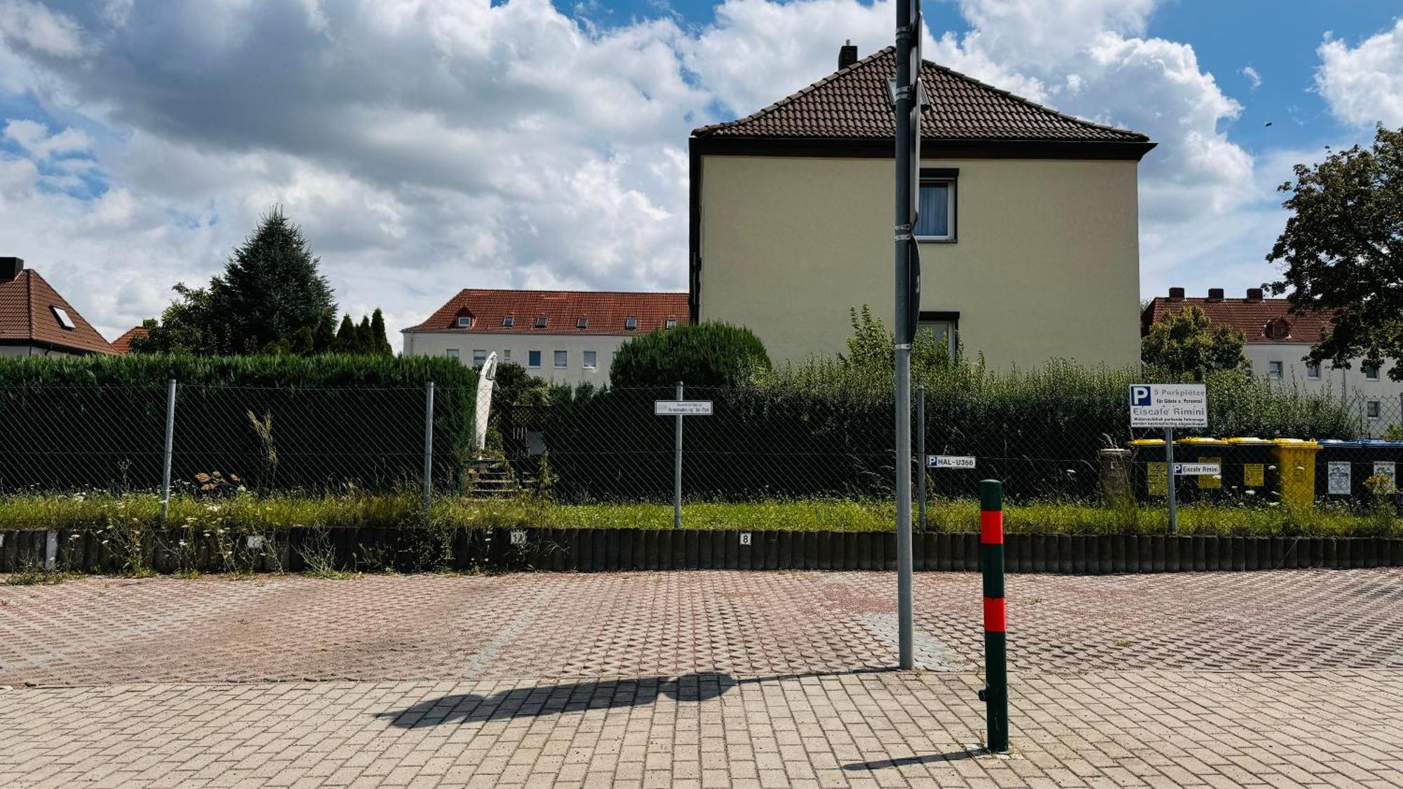 Fewo Am Park - 4P, Boxspringbett, Balkon, Smarttv, Gesundbrunnen, Familienfreundlich Halle  Kültér fotó